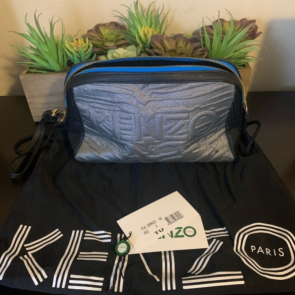 π KENZO Paris Luxury Cosmetic / Beauty Bag β NWT + Dust Bag - Picture 4 of 7